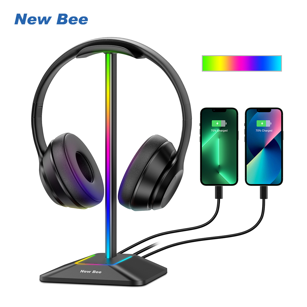 Headphone Stand Desk - ใหม่ Bee Z8 RGB หูฟัง Stand
