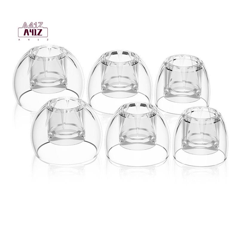 Silicone Ear Tip Replacement - A41Z-ซิลิโคนจุกหูฟังสำหรับ KZ LS01, จุกหูฟังแบบยืดหยุ่นสูง จุกหูฟังแบบเปลี่ยนได้เพื่อความสบาย