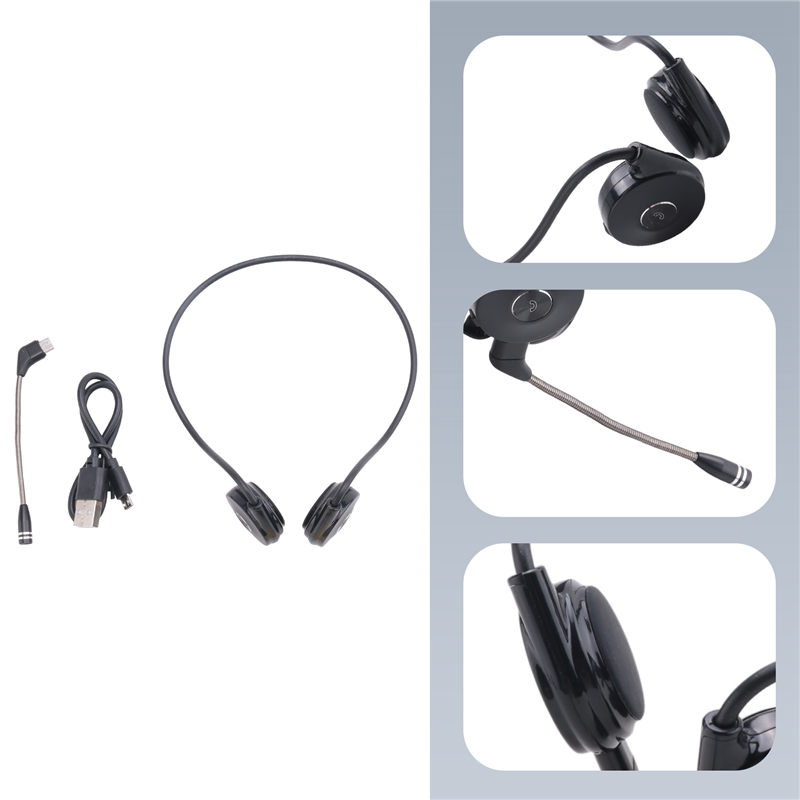 Sports Earphone Hook - Excellent-Bone Conduction หูฟัง M1 ไร้สายบลูทูธสเตอริโอหูฟังกีฬาชุดหูฟังหูฟังธุรกิจพร้อมไมโครโฟน