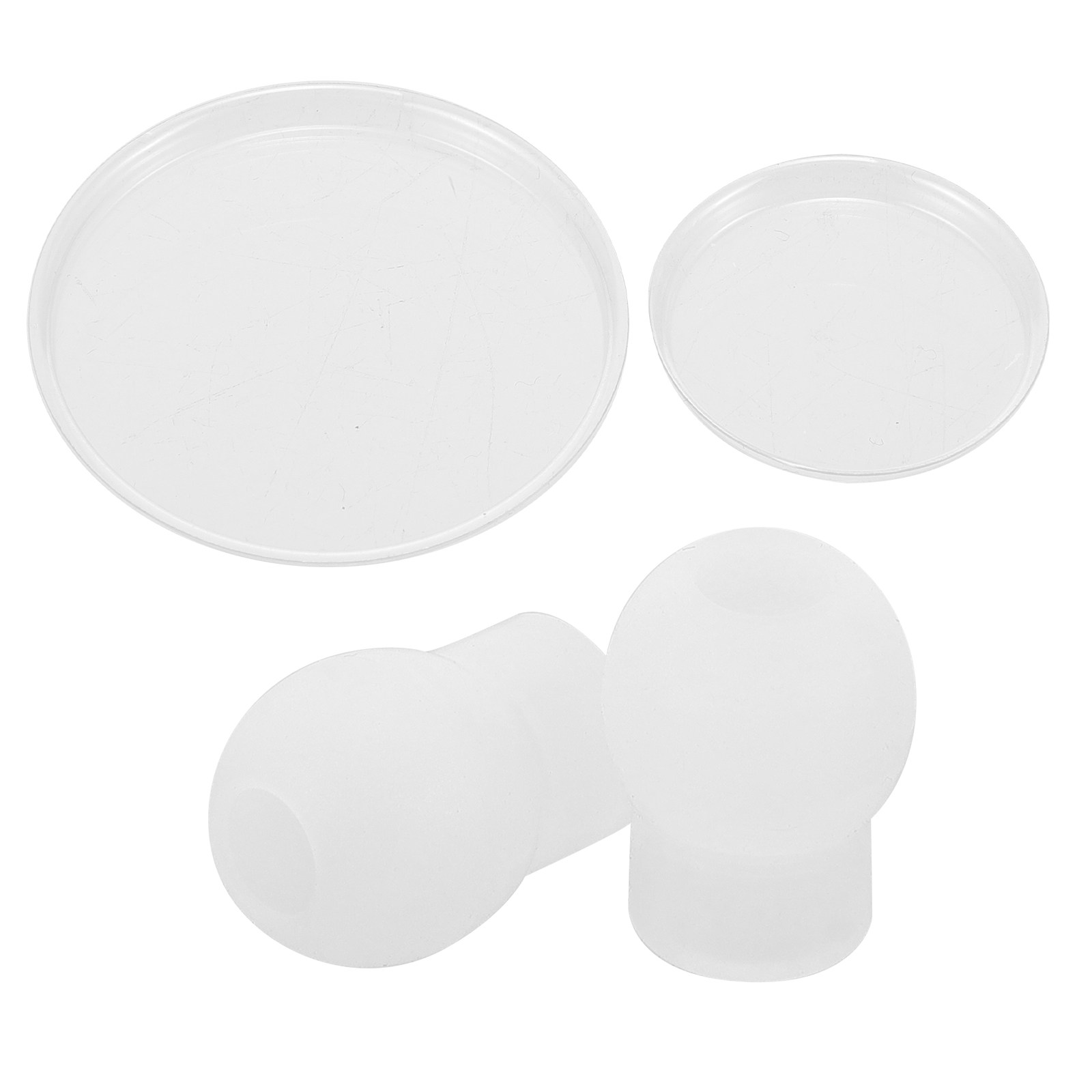 Silicone Ear Tip Replacement - ชุดหูฟังซิลิโคนสำหรับหูฟังตรวจโรค 1 ชุด ทนทานต่อการสึกหรอ สวมใส่สบาย เหมาะสำหรับอุปกรณ์ในโรงพยาบาลและคลินิก