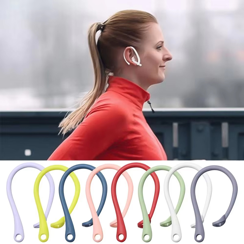 Sports Earphone Hook - 1 คู่ซิลิโคน Anti-Lost ซิลิโคนหูฟังสําหรับ Apple Air
