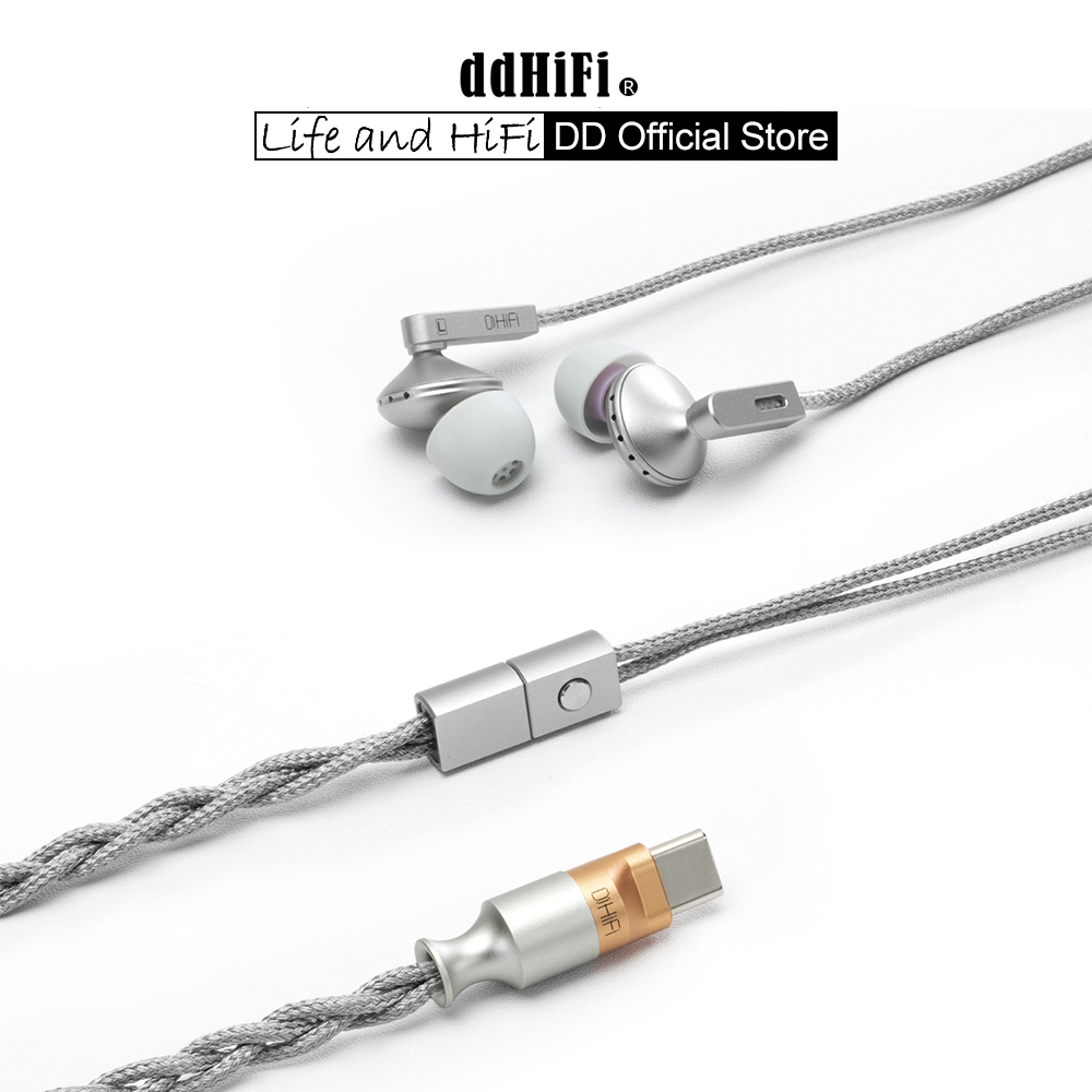 Usb C Earphone - DD ddHiFi E13P (หน่วยความจํา) หูฟัง Planar