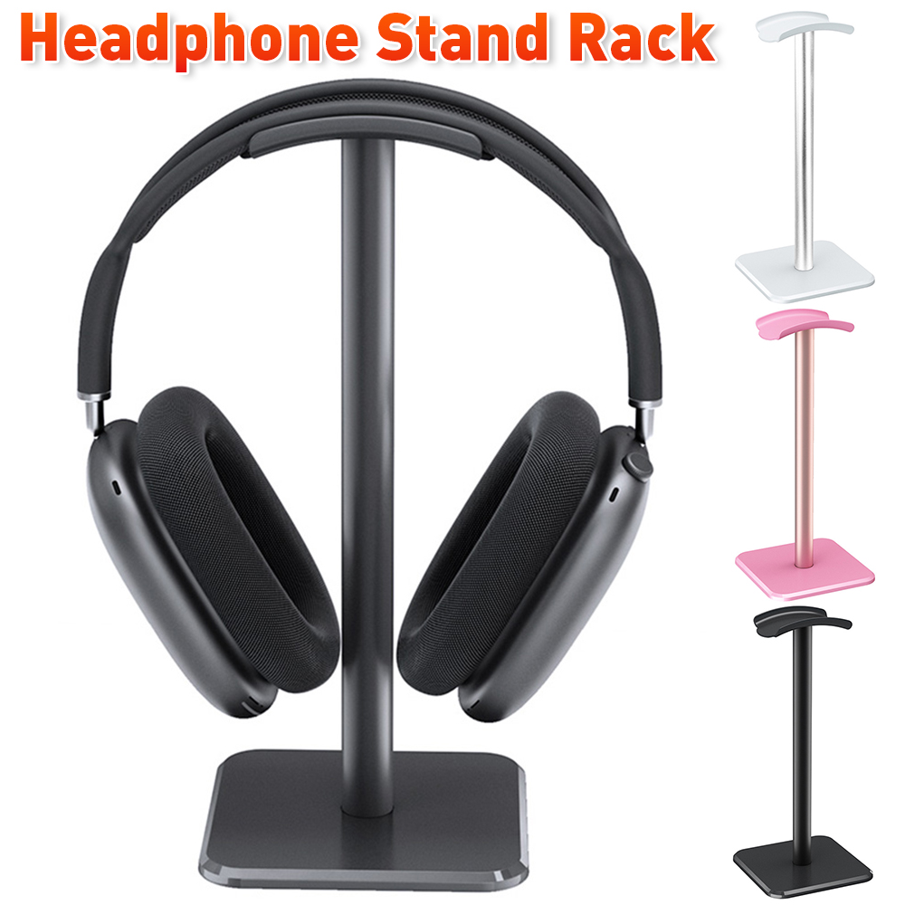 Headphone Stand Desk - ชั้นวางหูฟังอลูมิเนียมอัลลอยด์ชุดหูฟังขาตั้งประหยัดพื้นที่ออแกไนเซอร์ตั้งโต๊ะที่แขวนหูฟังหูฟังเกม