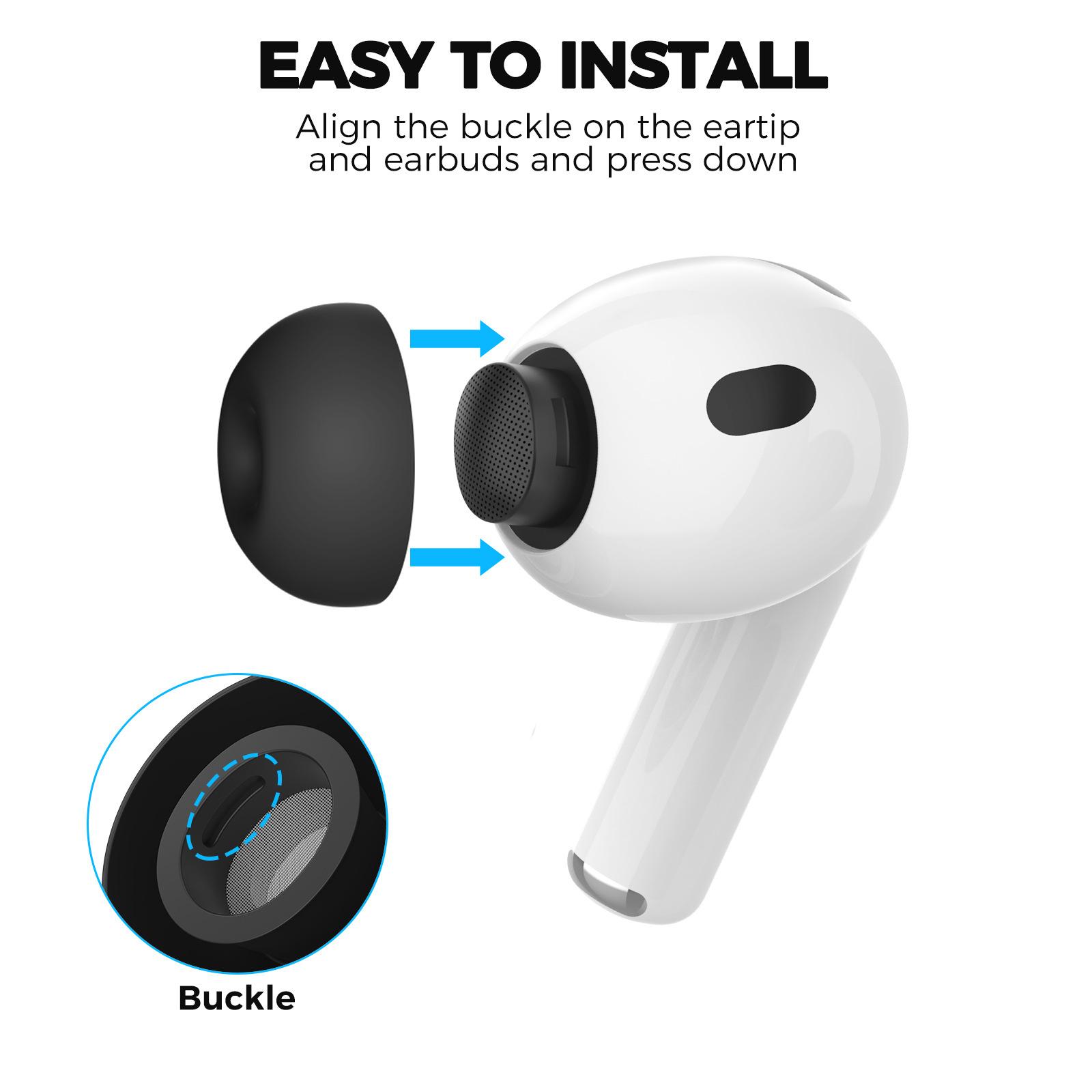 Silicone Ear Tip Replacement - สำหรับ AirPods Pro 3 XDcase 4