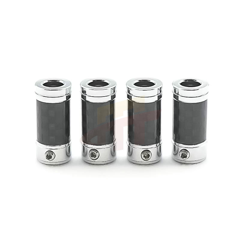 Audio Splitter Y - 4ชิ้น6มิลลิเมตร HIFI คาร์บอนไฟเบอร์กางเกงบูต Y แยกสาย kabel