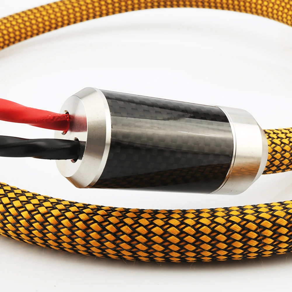 Audio Splitter Y - คุณภาพสูง CF1606 สแตนเลสคาร์บอนไฟเบอร์กางเกง Boot Y Splitter