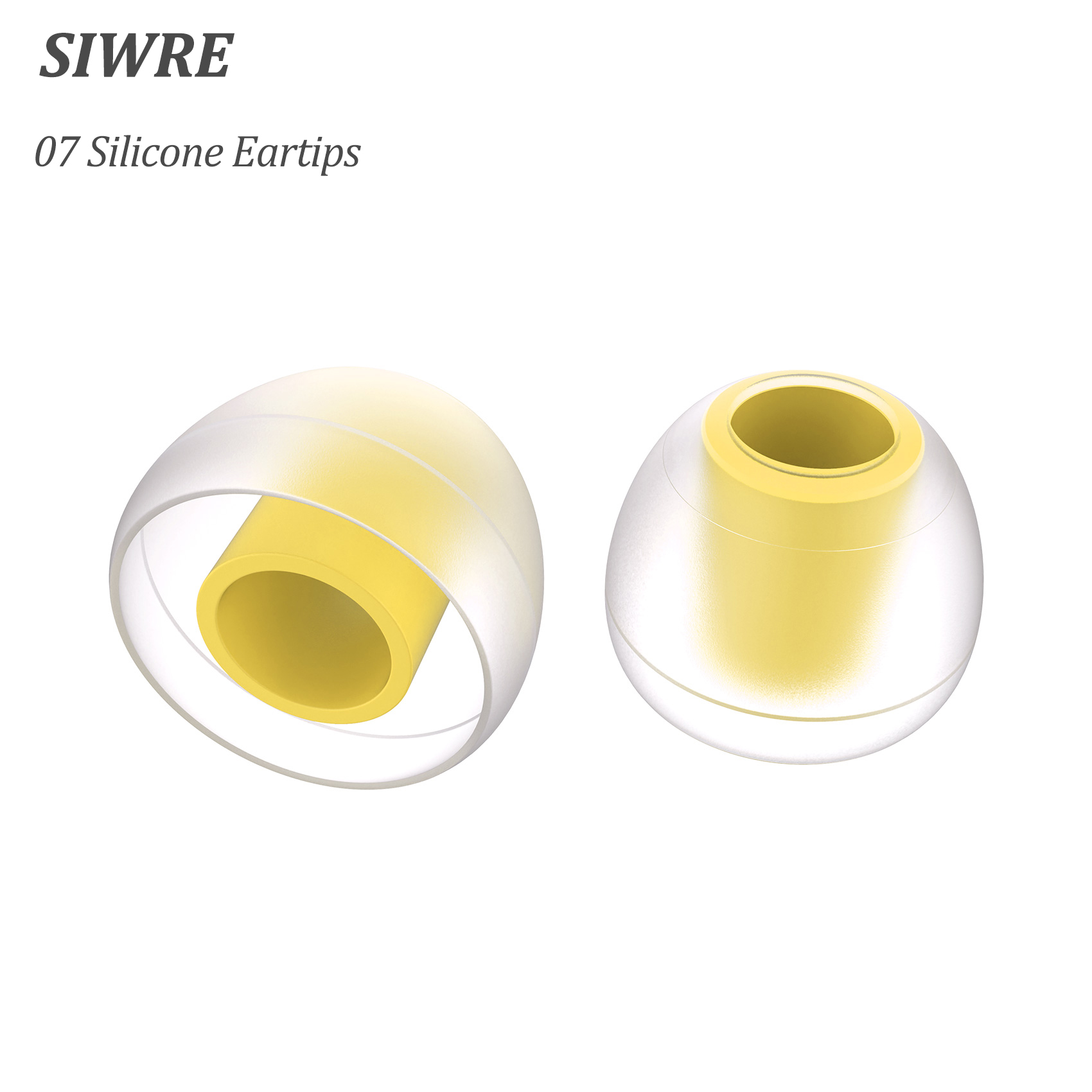 In Ear Monitor Iem - SIWRE 07 ซิลิโคนเอียร์ทิปส์สำหรับหูฟัง ลดเสียงรบกวน สำหรับ Kz