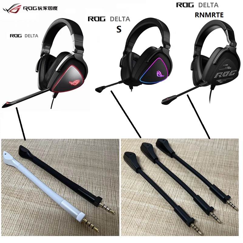 Gaming Headset Rgb - ไมโครโฟนดั้งเดิมสำหรับ ASUS ROG Delta rb/ Delta