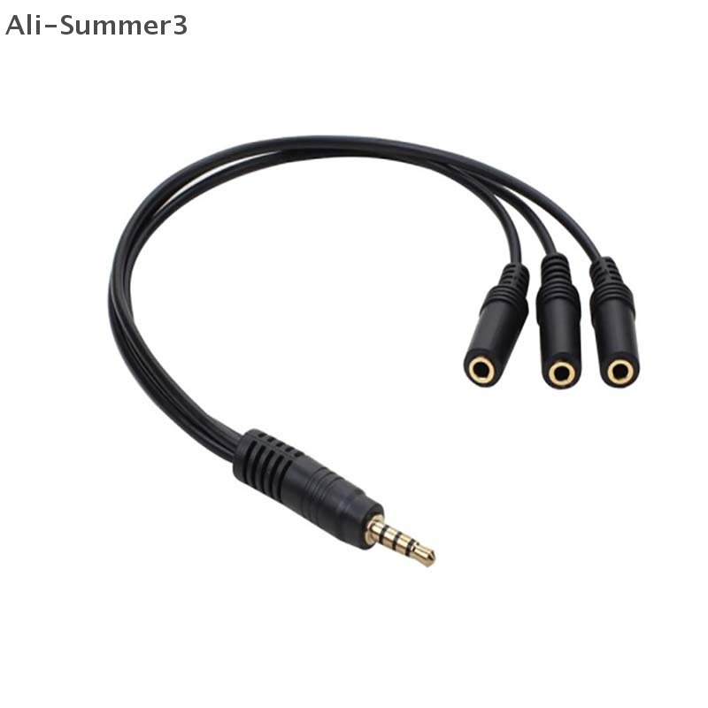 อะแดปเตอร์แยกสัญญาณเสียง 3.5 ม - Earphone Splitter Jack บทวิจารณ์และราคา