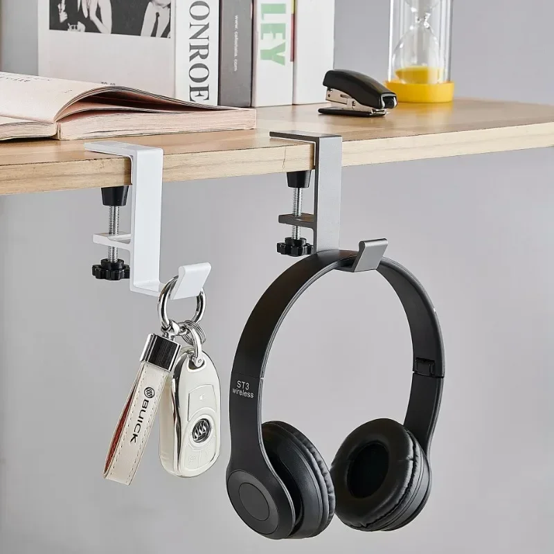 ตะขอแขวนขอบโต๊ะปรับได้ 1/2 ชิ้ - Headphone Stand Desk บทวิจารณ์และราคา