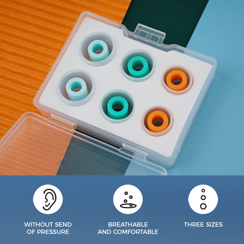 จุกหูฟังซิลิโคนสีลูกกวาด Hifii - Silicone Ear Tip Replacement บทวิจารณ์และราคา