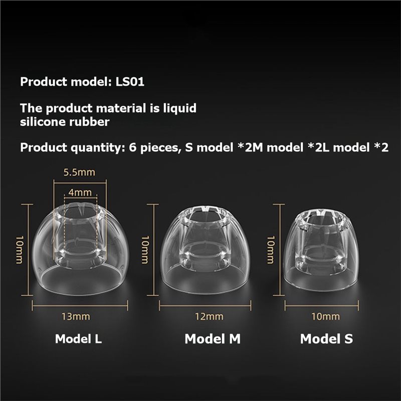 A41Z-ซิลิโคนจุกหูฟังสำหรับ KZ  - Silicone Ear Tip Replacement บทวิจารณ์และราคา