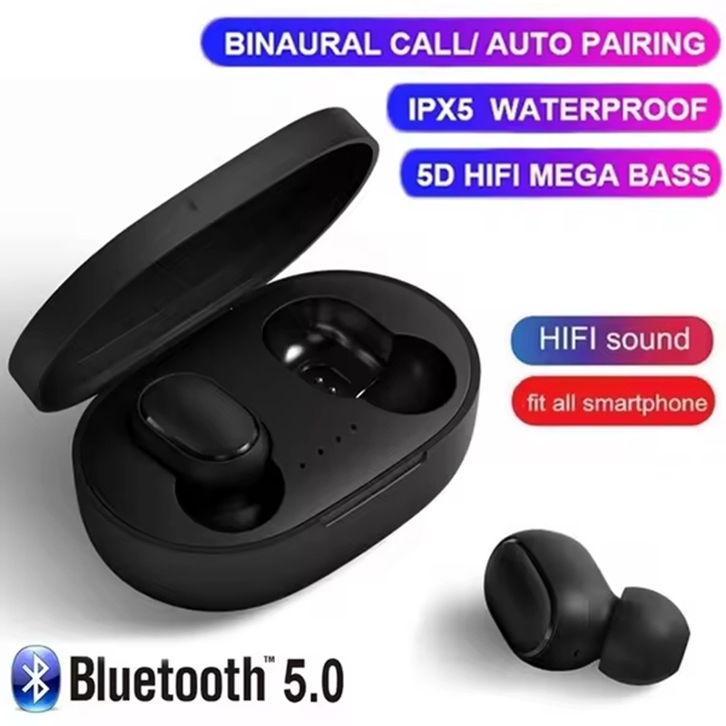A6S TWS หูฟังไร้สายบลูทูธ 5.0  - Wireless Earbuds Tws บทวิจารณ์และราคา