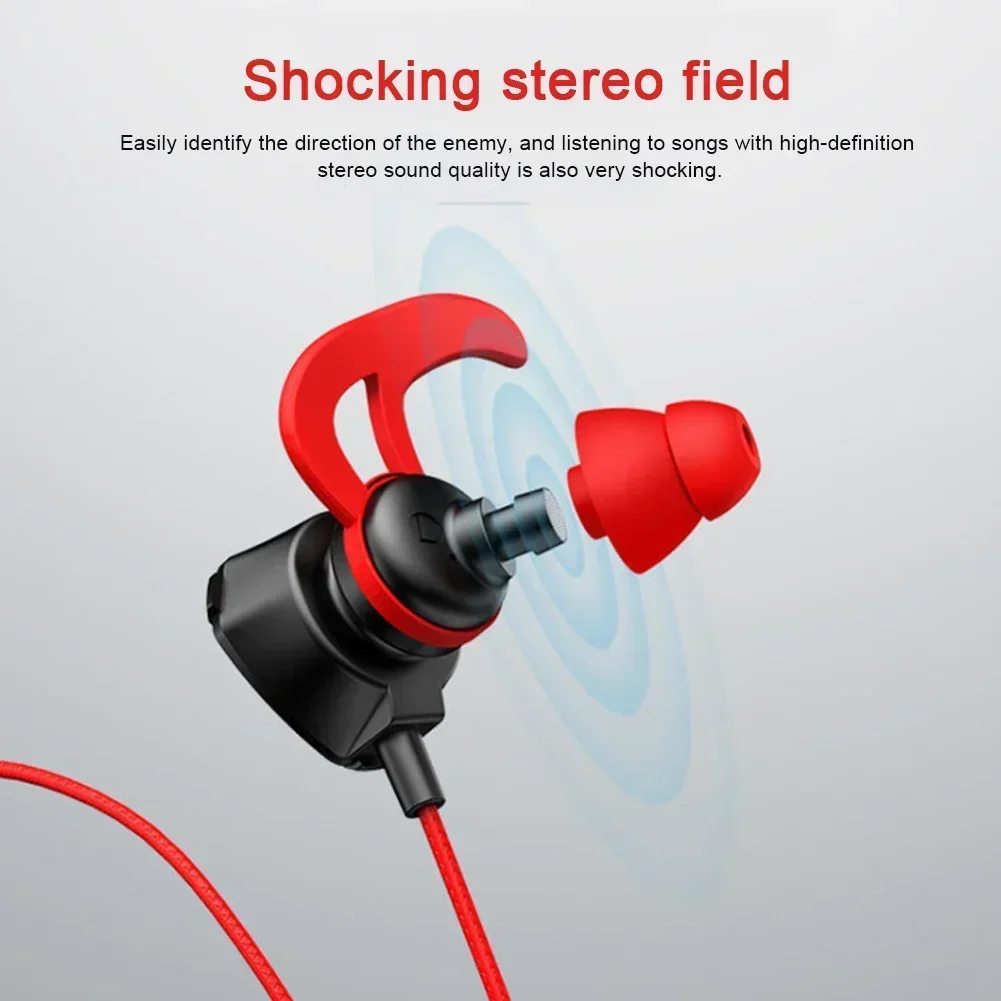 ชุดหูฟัง Gamer หูฟังแบบมีสายหู - Wired Earphone Mic บทวิจารณ์และราคา