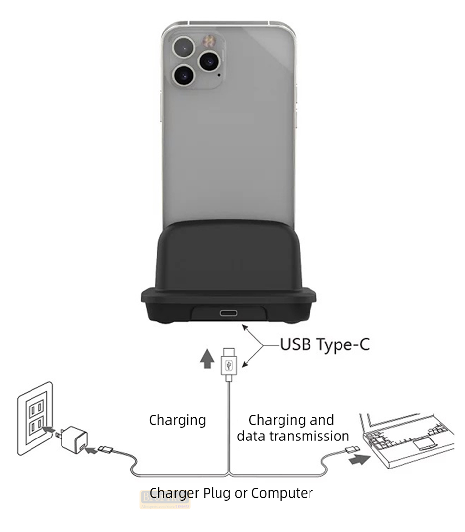 แท่นชาร์จไร้สาย 120W USB C ชาร - Usb C Earphone บทวิจารณ์และราคา