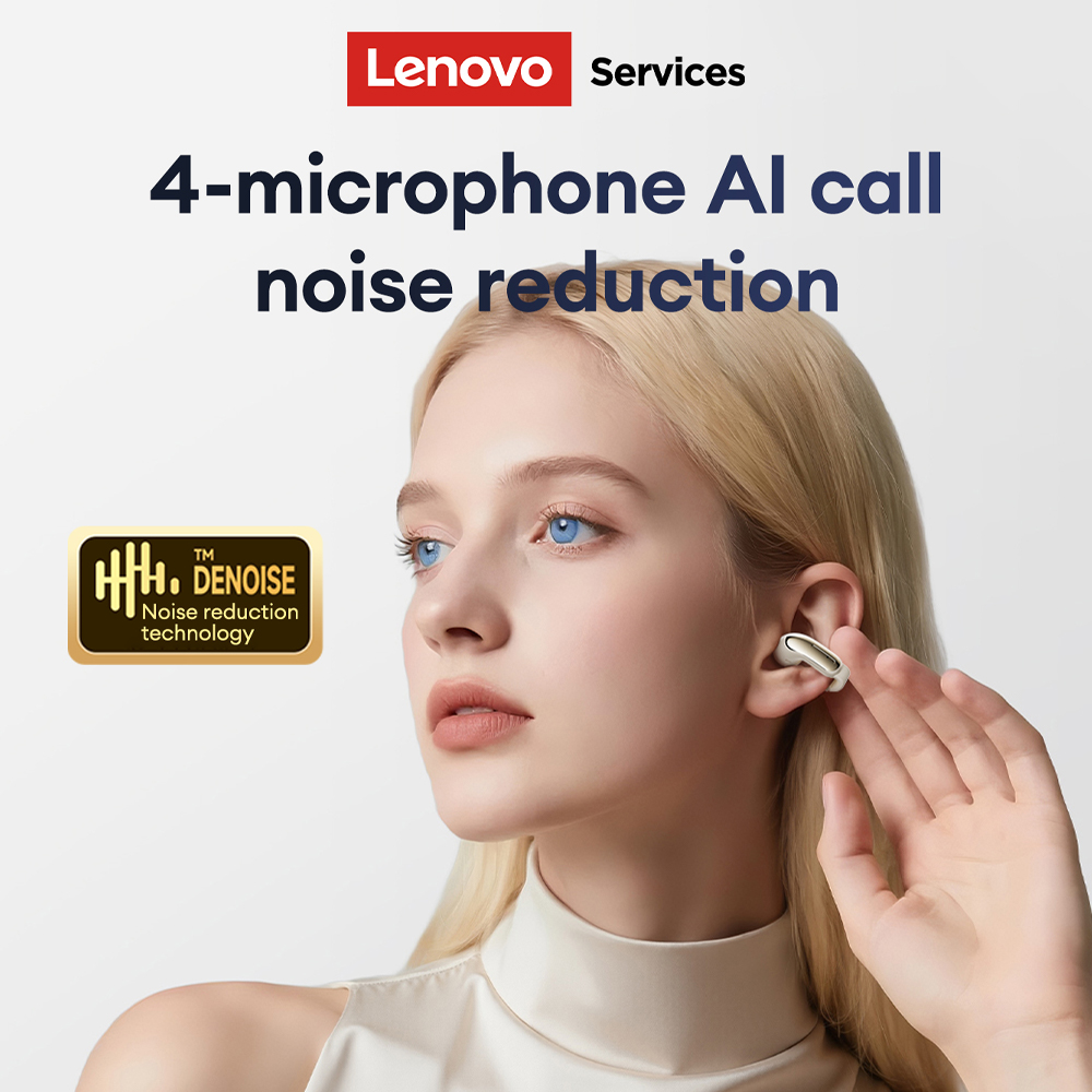 เลอโนโว LES-108 หูฟังแบบหนีบหู - Wired Earphone Mic บทวิจารณ์และราคา