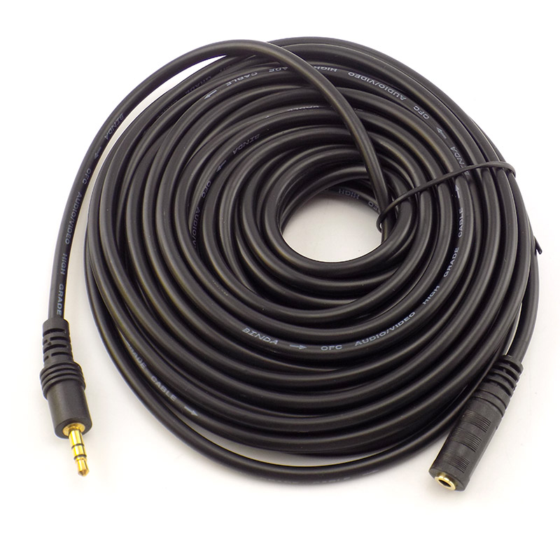 1.5/3/5/10M 3.5 มม.สเตอริโอชาย - Cable Extension 3.5 บทวิจารณ์และราคา