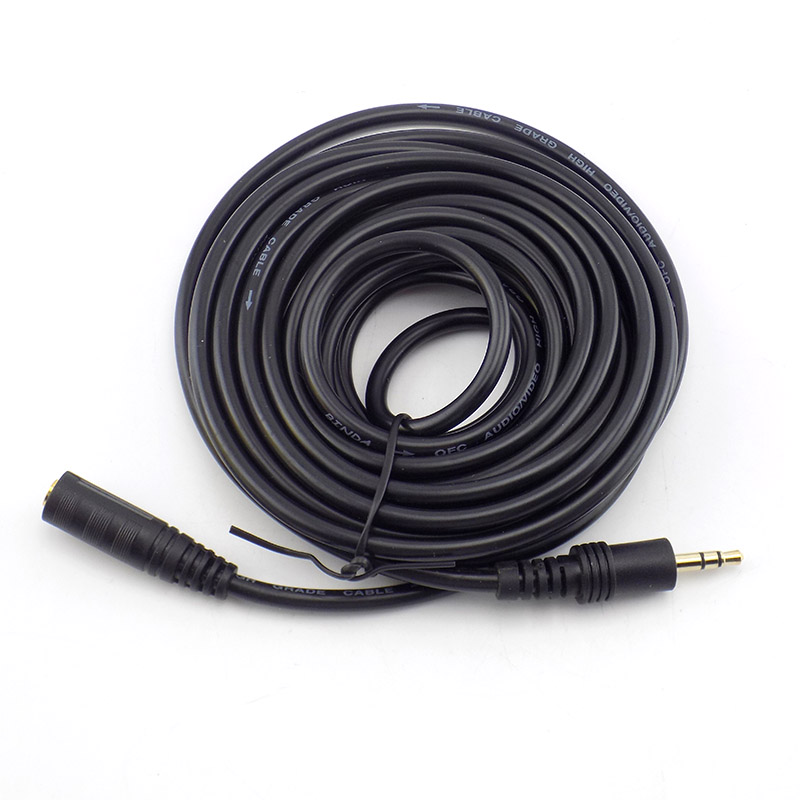 1.5/3/5/10M 3.5 มม.สเตอริโอชาย - Cable Extension 3.5 บทวิจารณ์และราคา