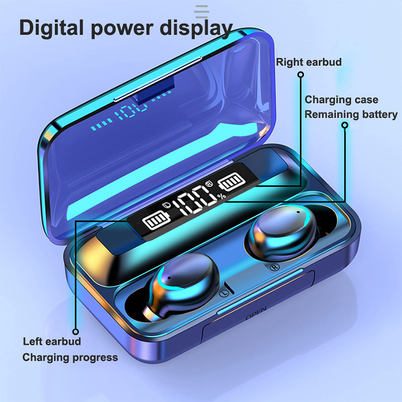 2026 F9 หูฟังไร้สายจอแสดงผล LE - Wireless Earbuds Tws บทวิจารณ์และราคา