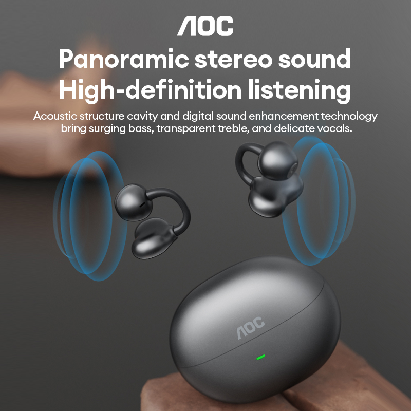 AOC ACD2544 หูฟังบลูทูธไร้สายแ - Earbuds Charging Case บทวิจารณ์และราคา