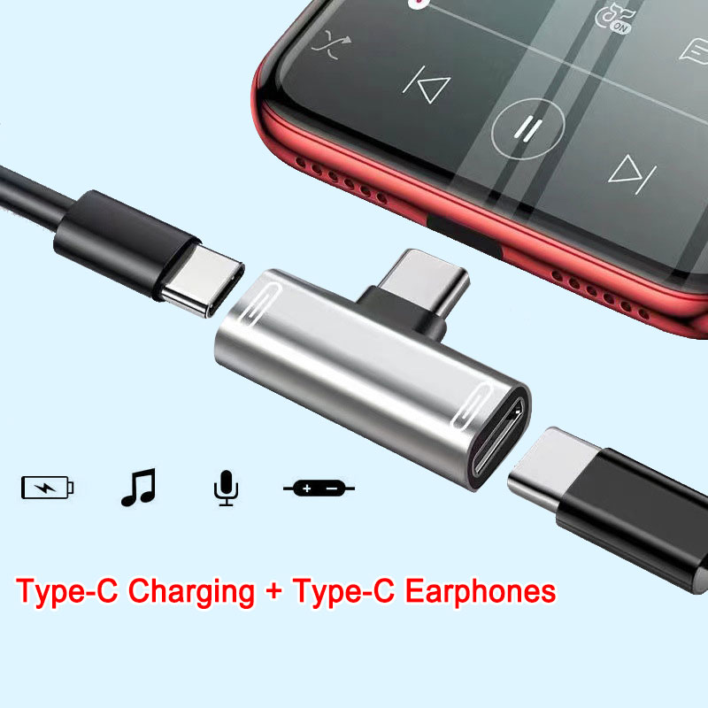1/2 ชิ้น 3 ใน 1 ยูเอสบี ซีถึง  - Usb C Earphone บทวิจารณ์และราคา
