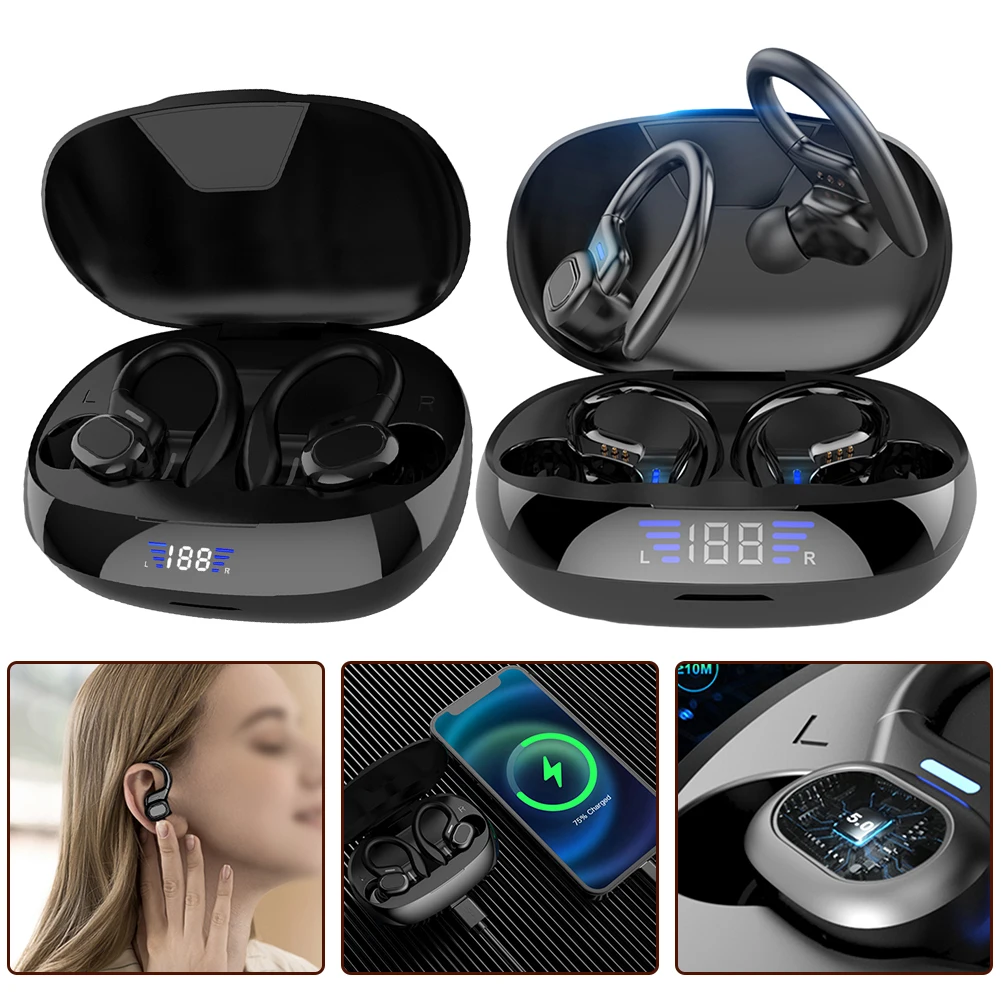 VV2หูฟังบลูทูธพร้อมไมโครโฟนสำห - Sports Earphone Hook บทวิจารณ์และราคา