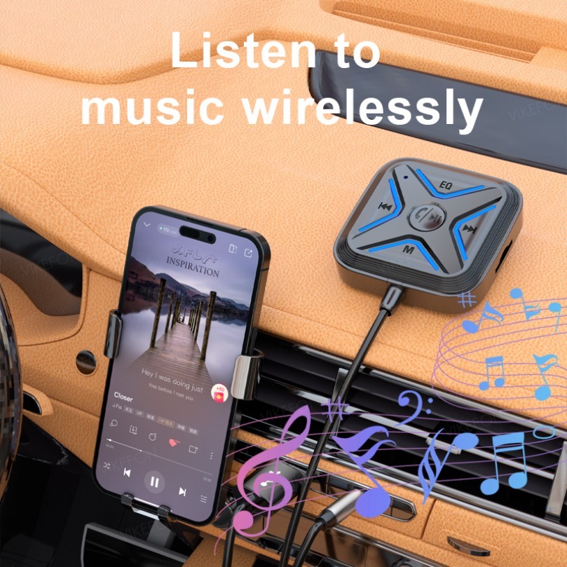 อะแดปเตอร์บลูทูธ 5.3 สำหรับรถย - Bluetooth Adapter Receiver บทวิจารณ์และราคา