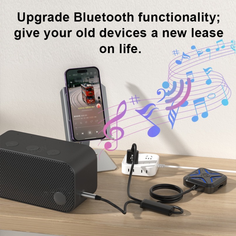 อะแดปเตอร์บลูทูธ 5.3 สำหรับรถย - Bluetooth Adapter Receiver บทวิจารณ์และราคา