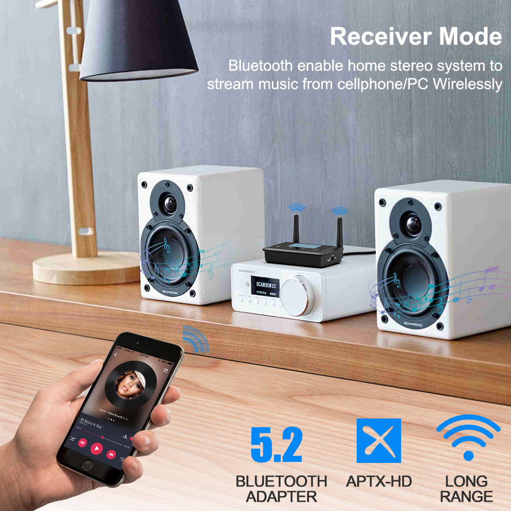 อะแดปเตอร์บลูทูธ 1Mii B03+ สำห - Bluetooth Adapter Receiver บทวิจารณ์และราคา