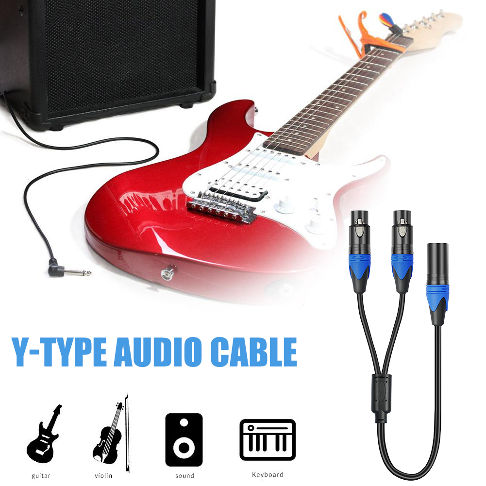 สายแยก XLR แบบ Y ขนาด 50 ซม. 1 - Audio Splitter Y บทวิจารณ์และราคา