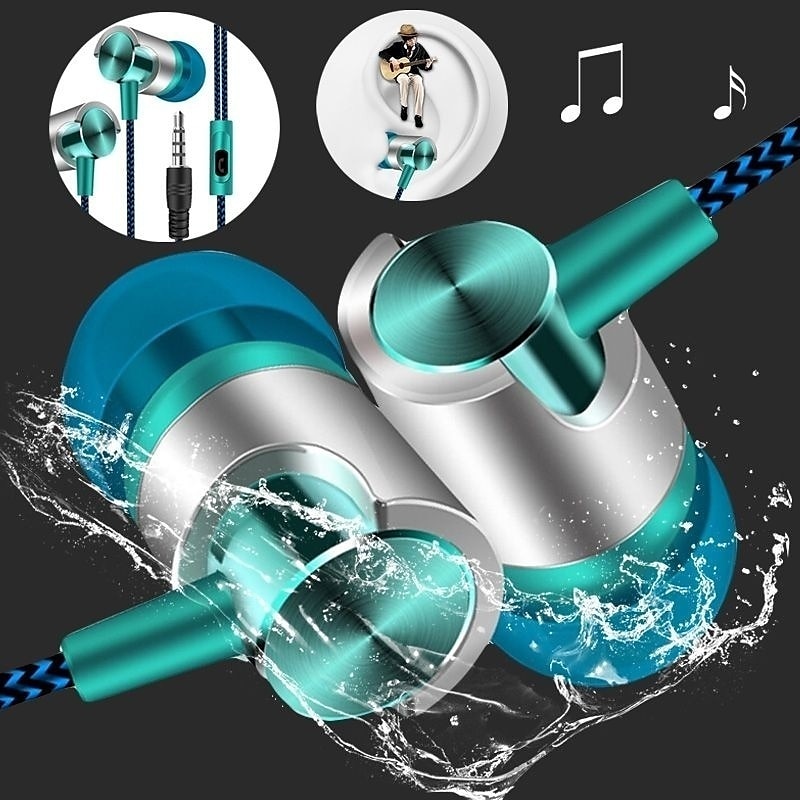 ไมโครโฟน HD ในตัว หูฟังแบบมีสา - Wired Earphone Mic บทวิจารณ์และราคา