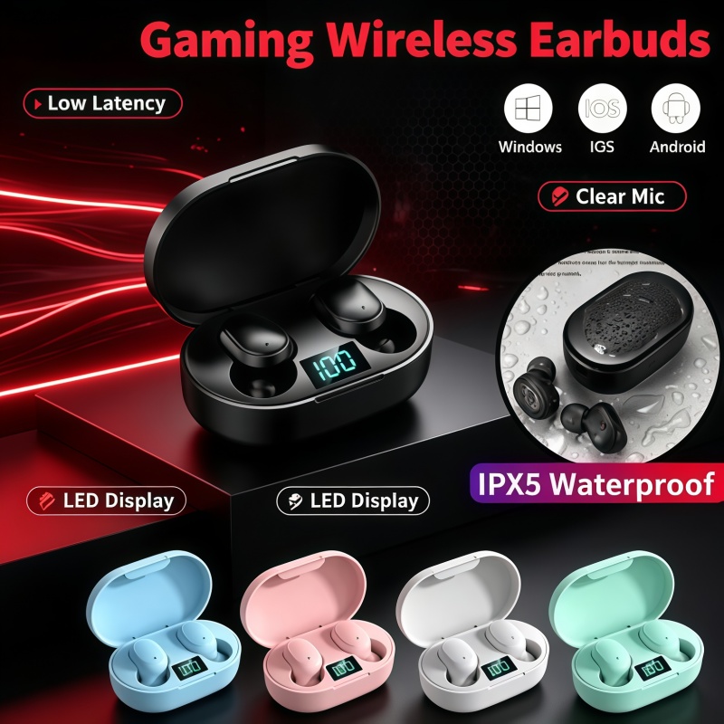 หูฟังบลูทูธไร้สาย E6S รุ่นใหม่ - Bluetooth Headset On Ear บทวิจารณ์และราคา