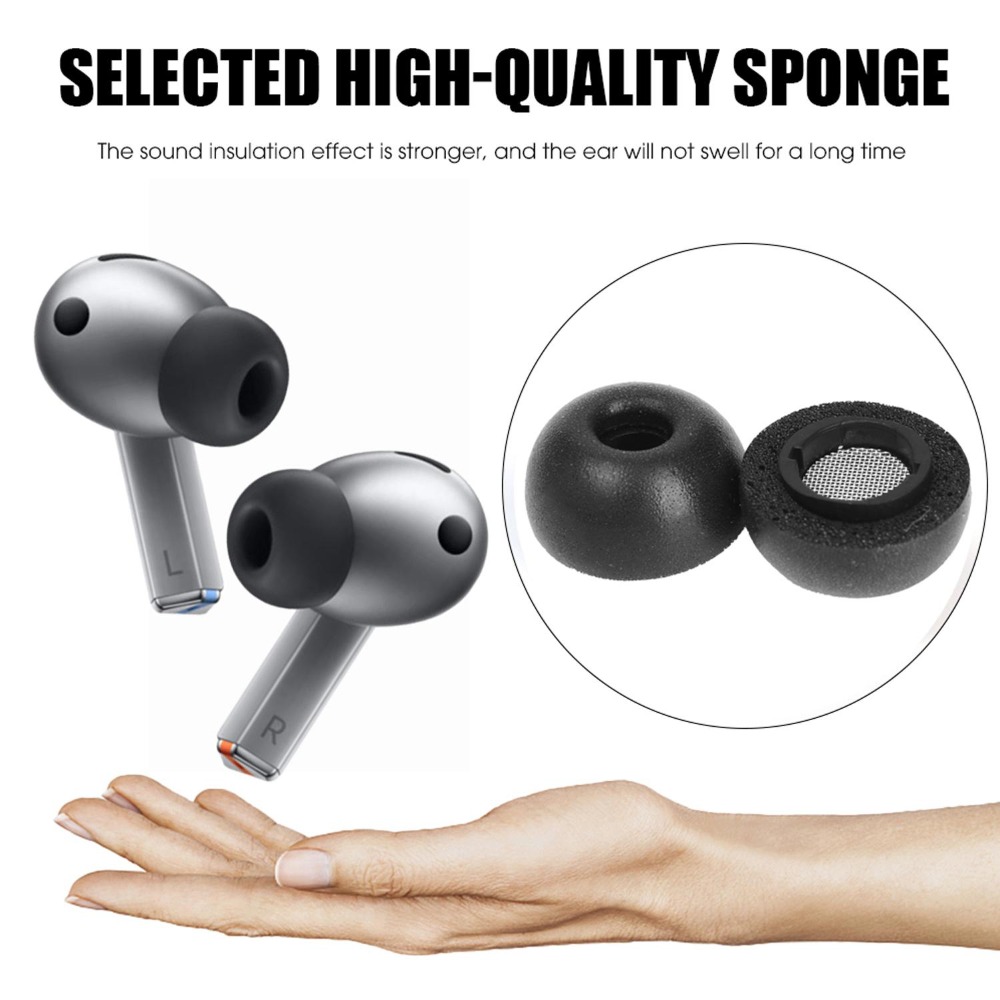 จุกหูฟังเมมโมรี่โฟมสำหรับซัมซุ - Earphone Foam Tip บทวิจารณ์และราคา