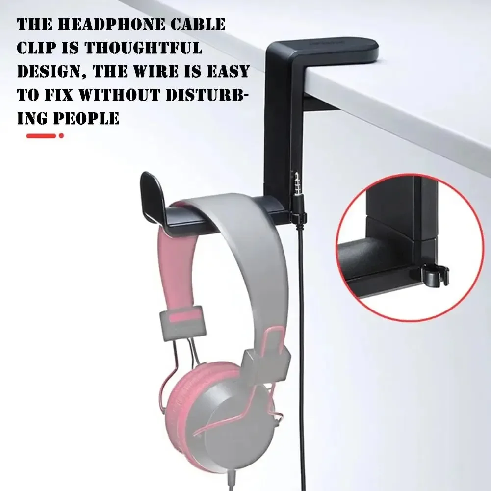 360 °   ขาตั้งหูฟังแบบหมุนได้  - Headphone Stand Desk บทวิจารณ์และราคา
