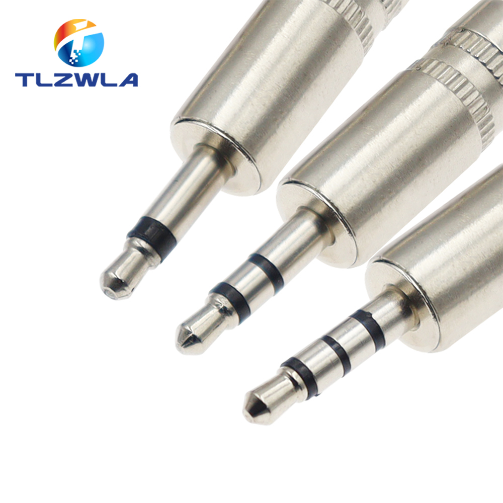 5PCS ซ่อมโลหะ 3.5 มม.ปลั๊กหูฟั - Cable Extension 3.5 บทวิจารณ์และราคา