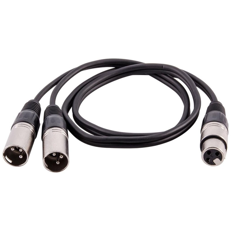 สายแยกสัญญาณ XLR แบบ 3 ขา ตัวเ - Audio Splitter Y บทวิจารณ์และราคา