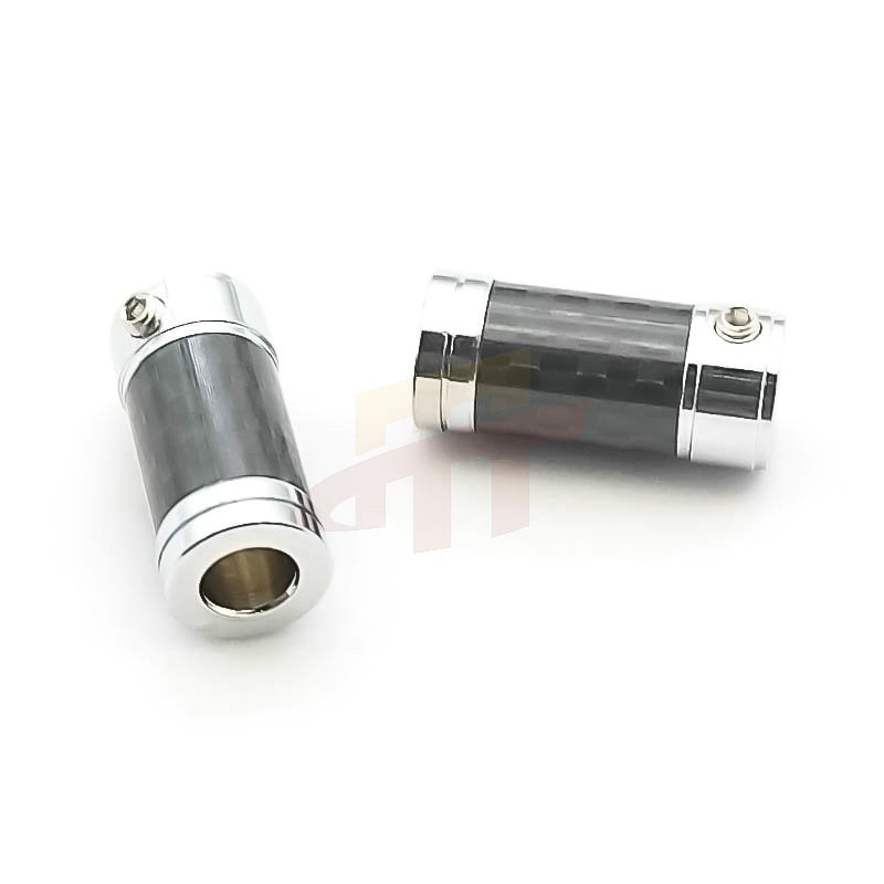 4ชิ้น6มิลลิเมตร HIFI คาร์บอนไฟ - Audio Splitter Y บทวิจารณ์และราคา