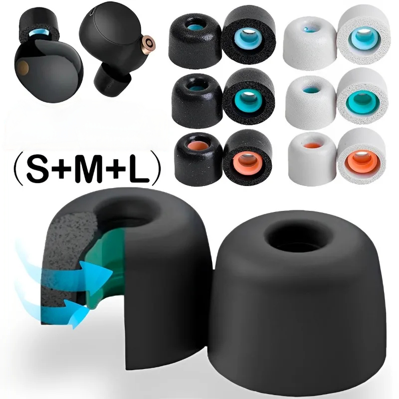 เมมโมรี่โฟมหูฟังแผ่นรองหูฟังสำ - Earphone Foam Tip บทวิจารณ์และราคา