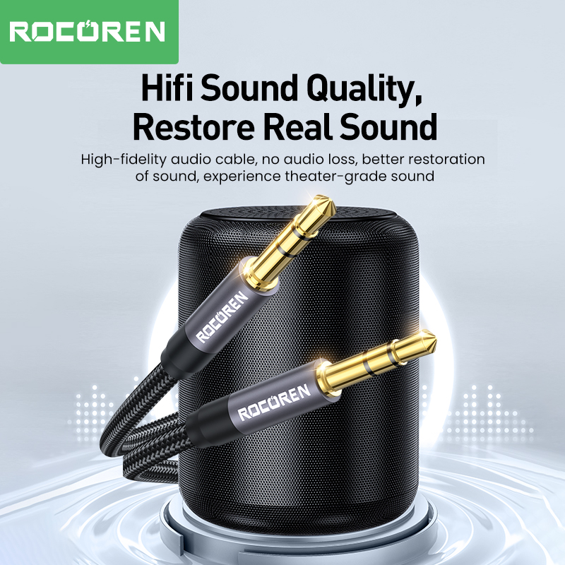 Rocoren แจ็คสายออดิโอแจ็ค3.5มม - Cable Extension 3.5 บทวิจารณ์และราคา