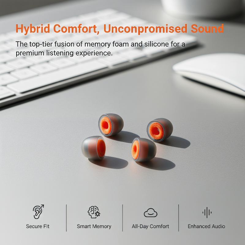 ใหม่! ชุดจุกหูฟังเมมโมรี่โฟมแบ - Earphone Foam Tip บทวิจารณ์และราคา