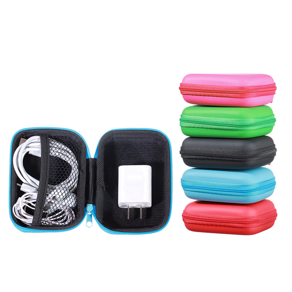 กระเป๋าเก็บหูฟังแบบพกพา 2 ชิ้น - Headphone Case Hard บทวิจารณ์และราคา