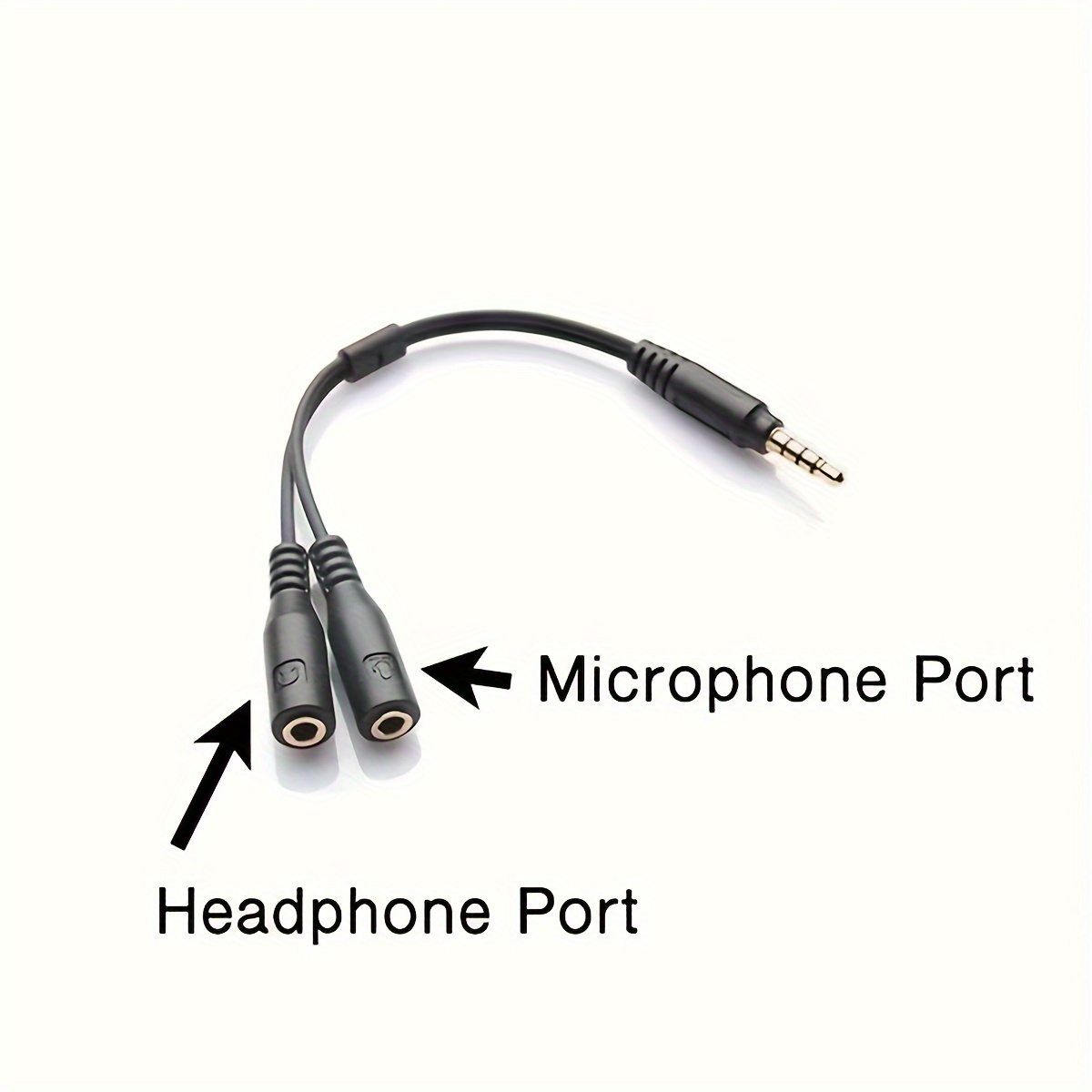 เสียงสเตอริโอ 3.5 มม. 1 ชาย 2  - Audio Splitter Y บทวิจารณ์และราคา