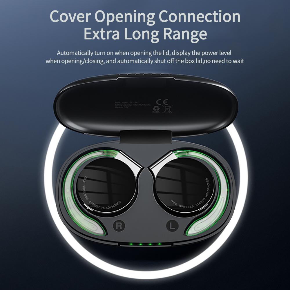 F2 TWS ชุดหูฟังบลูทูธไร้สายหูฟ - Sports Earphone Hook บทวิจารณ์และราคา