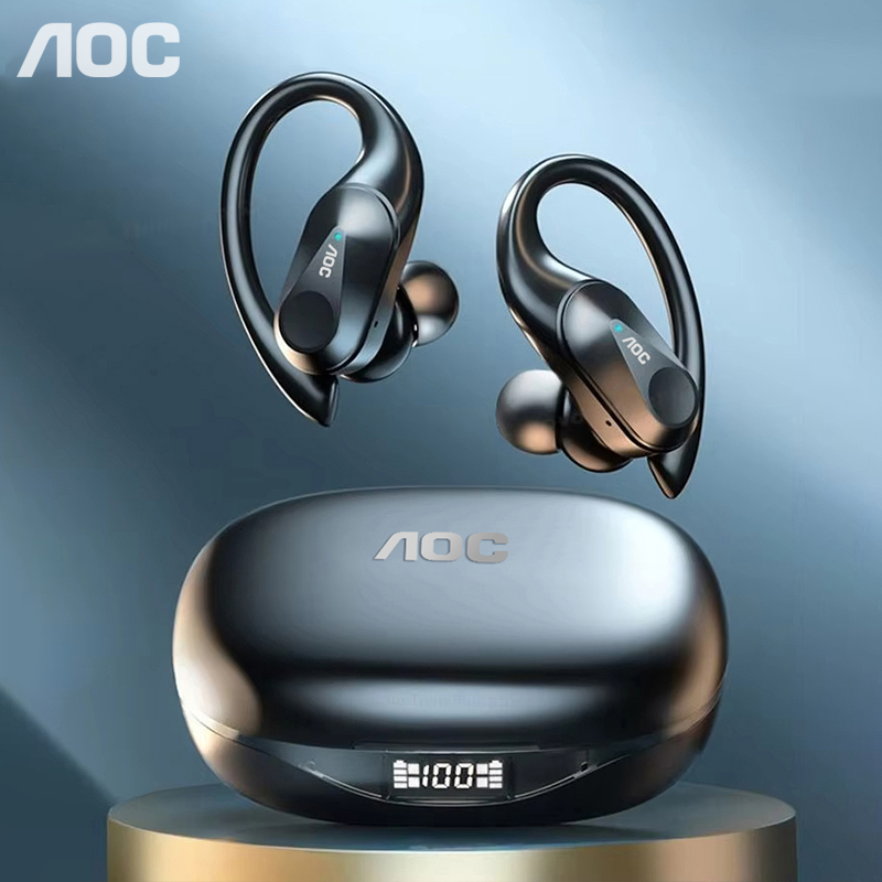 ช้อยส์ AOC ชุดหูฟังกีฬาไร้สายบ - Wired Earphone Mic บทวิจารณ์และราคา