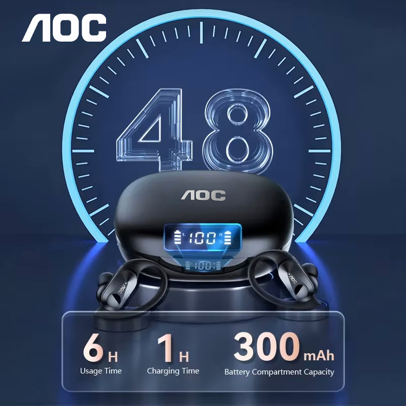 ช้อยส์ AOC ชุดหูฟังกีฬาไร้สายบ - Wired Earphone Mic บทวิจารณ์และราคา