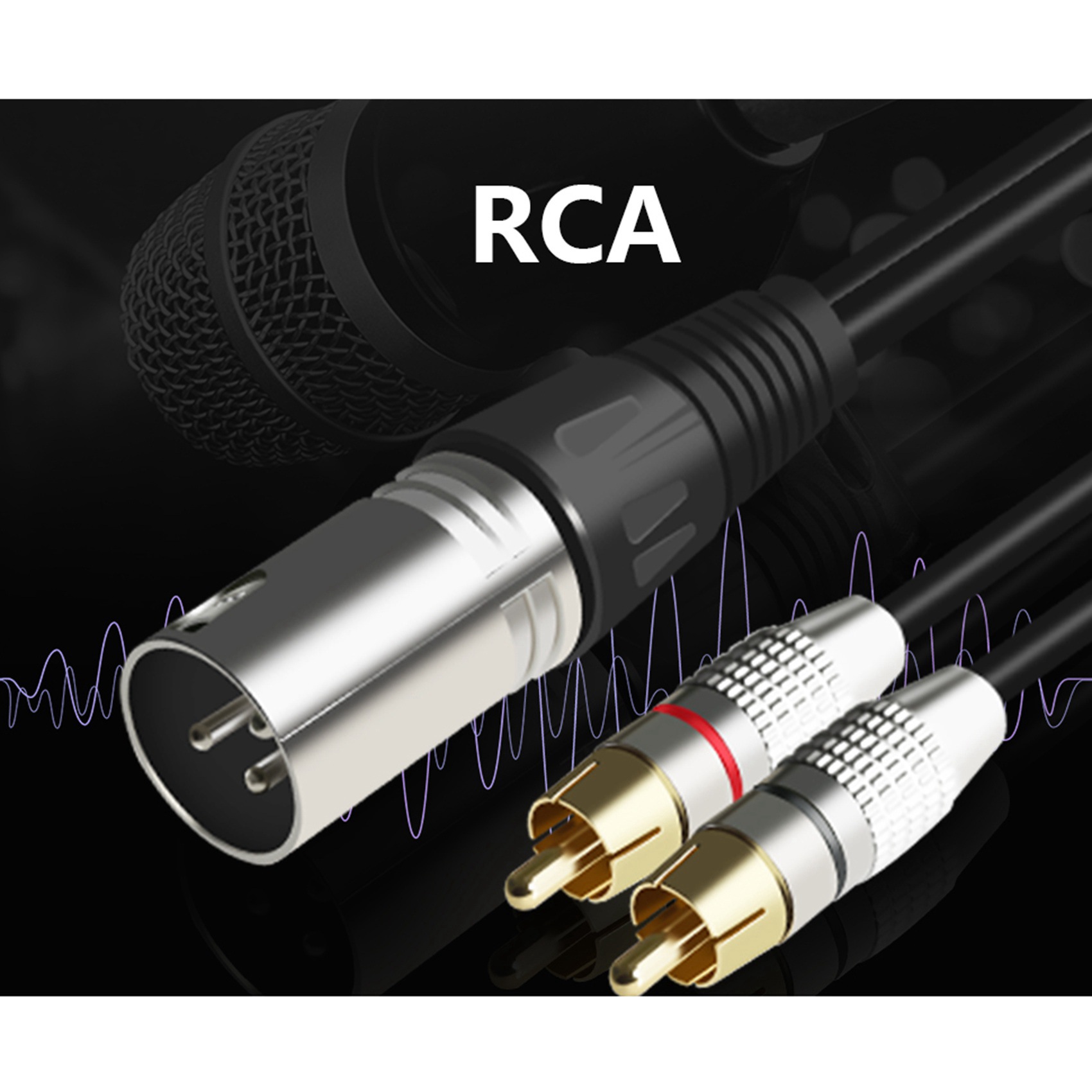 ขั้วต่อสายออดิโอสเตอริโอ1 XLR  - Audio Splitter Y บทวิจารณ์และราคา