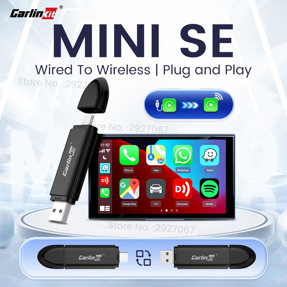 CarlinKit MINI 5.0 Pro Wireles - Bluetooth Adapter Receiver บทวิจารณ์และราคา