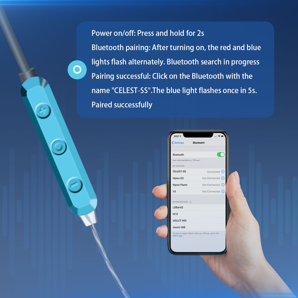 เซเลสท์ สกายซอร์สายหูฟังแบบคล้ - Wired Earphone Mic บทวิจารณ์และราคา
