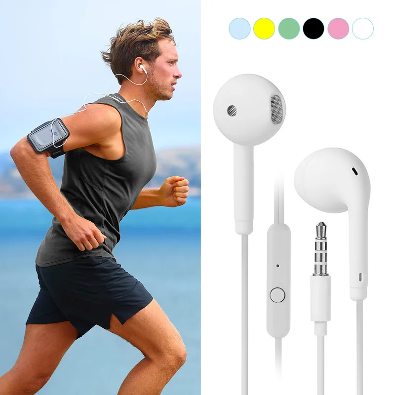 1/2/3/4 ชิ้น ยูนิเวอร์แซล 3.5  - Wired Earphone Mic บทวิจารณ์และราคา