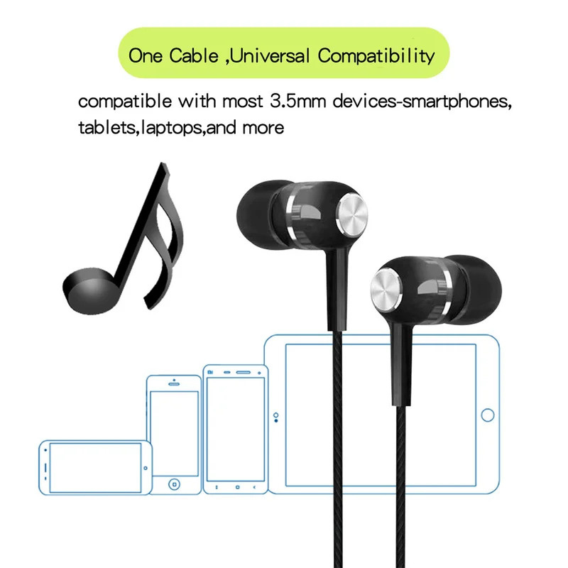 1/2/3/4 ชิ้น 3.5 มม. หูฟังแบบม - Wired Earphone Mic บทวิจารณ์และราคา